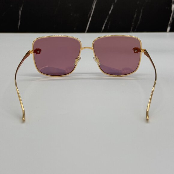 NEW VERSACE VE2282 1002/AK WOMEN SUNGLASSES GOLD/PINK VE2282 1002AK EYEWEAR main image 6